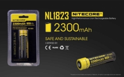 large nitecore 18650 rechargeable li ion battery 2300mah 37v nl1823 2